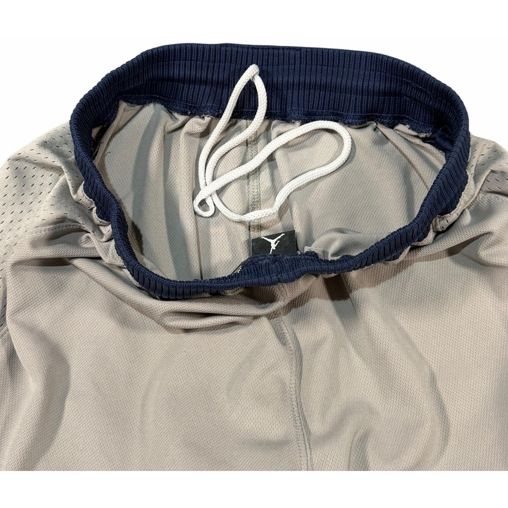 Nike Air Jordan Georgetown Hoyas Basketball Shorts Mens S Gray Navy Team Issued - Picture 9 of 13